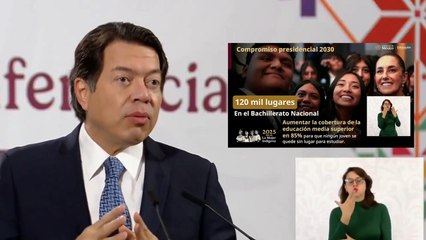 SEP abrirá 120 mil nuevos lugares en el Bachillerato Nacional para aumentar la cobertura de la educación media superior