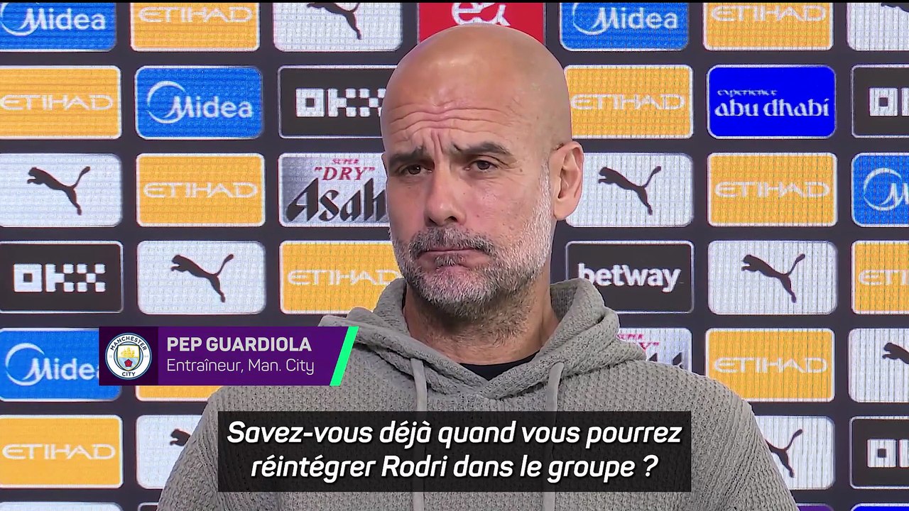 Guardiola : "La Carabao Cup, l’occasion idéale pour faire tourner"