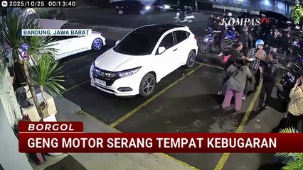 Detik-Detik Geng Motor Serang Tempat Kebugaran di Bandung, 3 Orang Luka-Luka | BORGOL