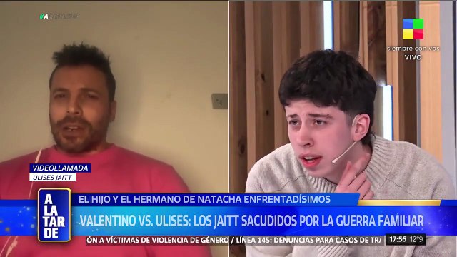 El hijo de Natacha Jaitt se enfrentó en vivo a su tío Ulises y expuso un crudo drama familiar
