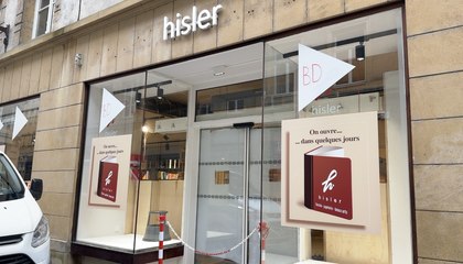 Réouverture imminente pour la librairie Hisler à Metz