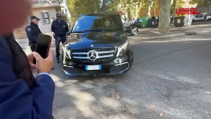 Roma, Vittorio Sgarbi in tribunale per udienza su amministratore di sostegno