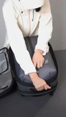 This backpack just broke physics.👉 Triple your packing space without paying baggage fees.#carryon #businesstravel #weekendgetaway #studyabroad #campinggear #festivalpacking