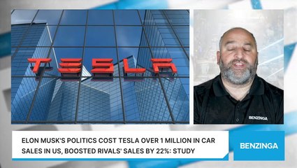 Elon Musk's Politics Cost Tesla Over 1 Million In Car Sales In US, Boosted Rivals' Sales By 22%: Study