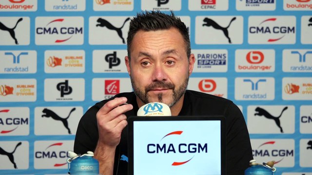Roberto De Zerbi : « On n’est pas invincibles mais je suis content de mon équipe » - Foot - Ligue 1 - OM