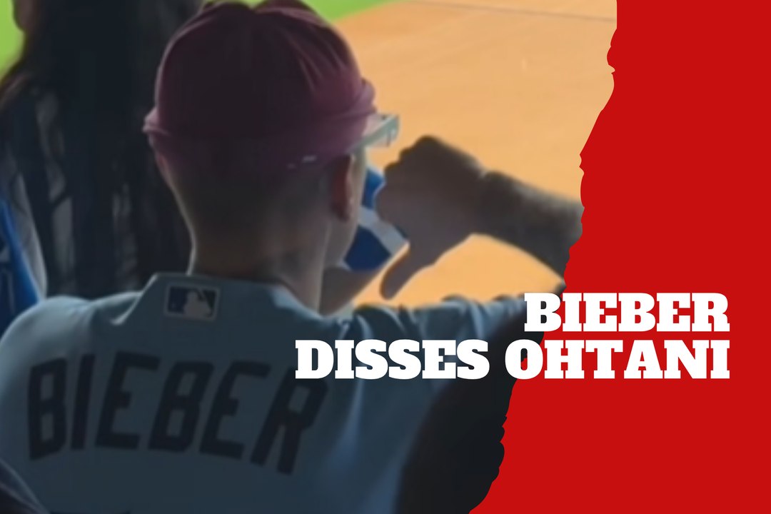 Justin Bieber disses Shohei Ohtani during World Series shocker