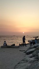 Al heera beach 🏖️🏖️ and Cornish sharjah