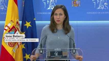 Belarra apoya que Podemos reedite en Extremadura la alianza con IU