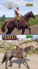 Horse Comparison - Mafia： Old Country VS KCD 2