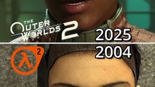 Outer Worlds 2 (2025) VS Half-Life 2 (2004) - Facial Animation Comparison