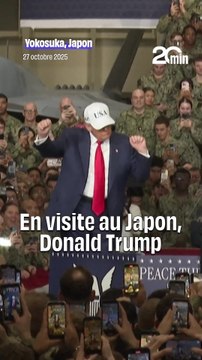 Au Japon, DONALD TRUMP sort ses meilleurs pas de danse sur YMCA