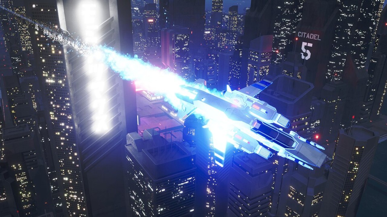 G-Rebels: Die Open-World-Flugsim stellt im Trailer ihre Cyberpunk-Spielwelt vor