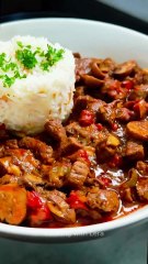 Rindfleischpfanne mit Pilzen 🍄 | Mantarlı Et Sote Tarifi 🇹🇷 | Cooking with Lera