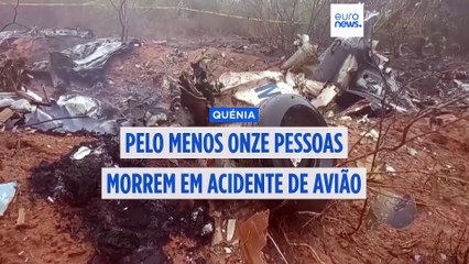 Pelo menos onze pessoas morrem em acidente de avião no Quénia