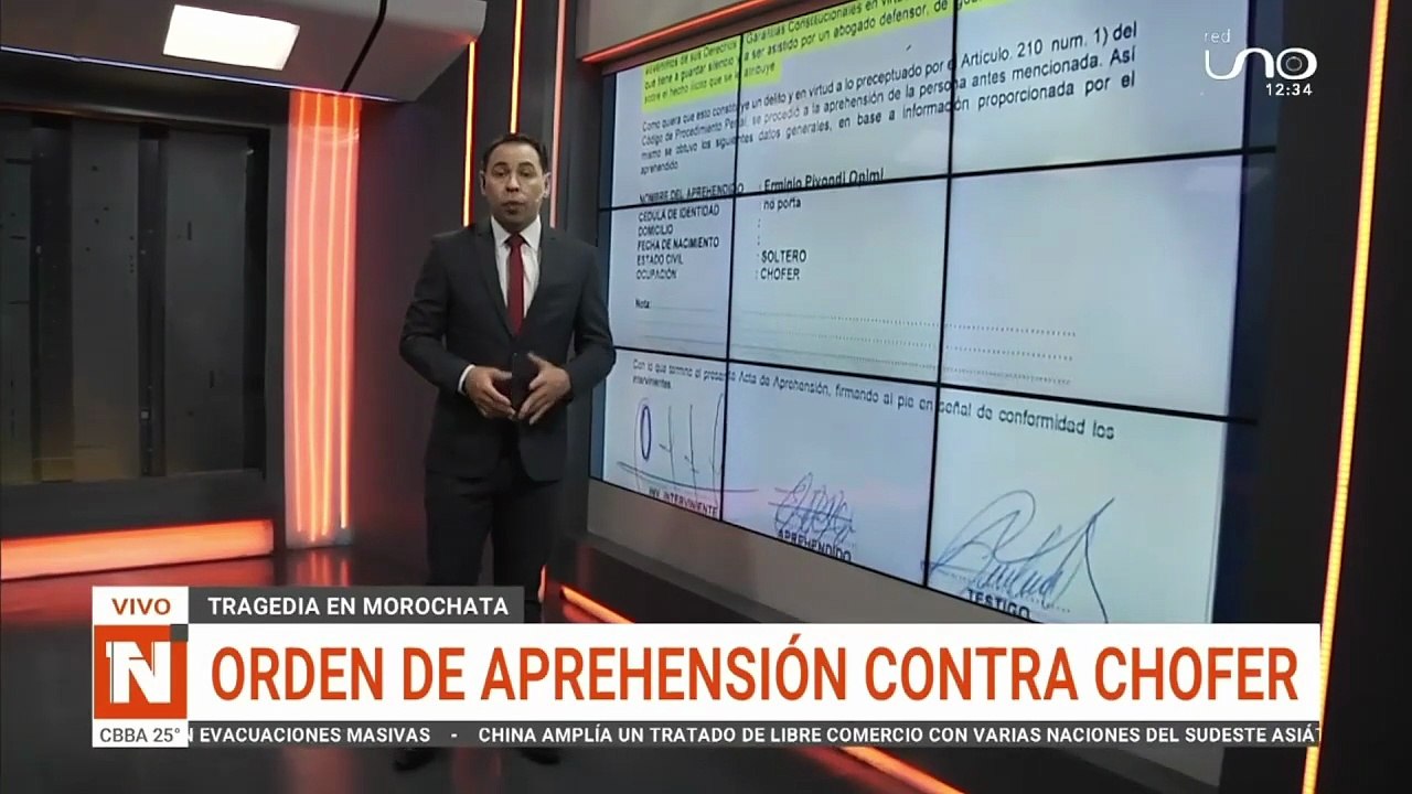 Tragedia en Morochata: conductor sin licencia ni SOAT fue aprehendido