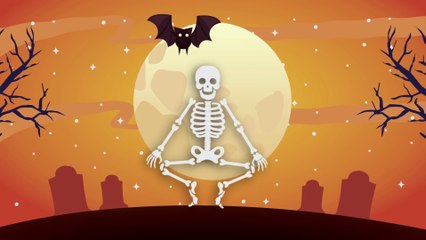 Halloween 2025 Scary Dance | Haunted Halloween Skeleton Dance | Eerie Vibes | Horror Animation