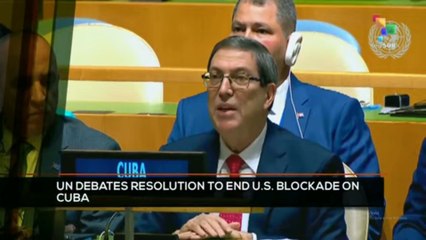 FTS 12:30 28-10: UN debates resolution to end U.S. blockade on Cuba