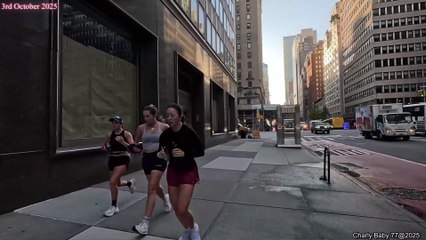 ❤ New York Walking 4K ❤ 57th Street (Billionaires' Row) - Autumn 2025 (3rd October)