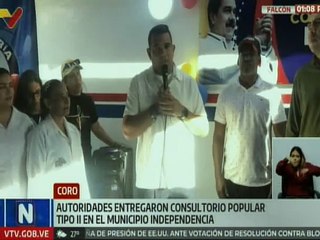 Falcón | Gobierno regional recuperó consultorio popular Tipo III en el mcpio. Independencia