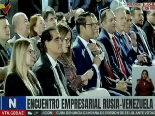 Vpdta. Delcy Rodríguez inicia intervención en el Encuentro Empresarial Rusia-Venezuela