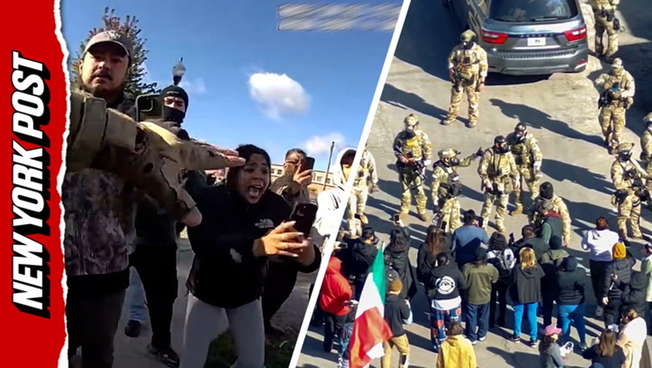 Threats, rocks, and slashed tires: Border Patrol agents boxed in by Anti-ICE rioters in Chicago