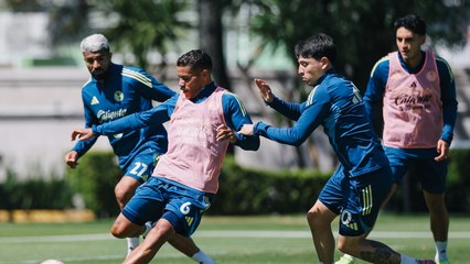 América entrena previo al duelo ante el León con cuatro bajas sensibles