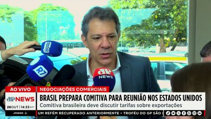 Brasil deve enviar comitiva aos EUA para discutir tarifaço de Trump | TEMPO REAL