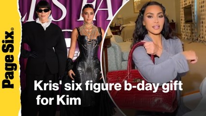 Kris Jenner gifts Kim Kardashian six figures' worth of Hermès bags for 45th birthday