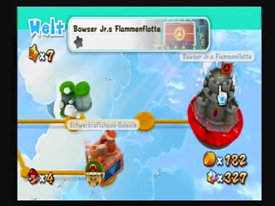 Let's Play Super Mario Galaxy 2 (Blind 100% German) - Part 8 - Gravitations-Krimskrams