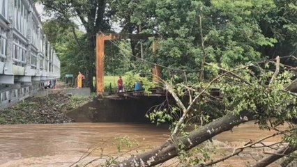 Huracán Melissa: Colapso de puente en Mironó deja incomunicadas a más de una decena de comunidades