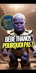 Pourquoi les Avengers ne sont pas revenus pour bébé Thanos ? #thanos #avengersendgame #marvel #onregardequoi #temps