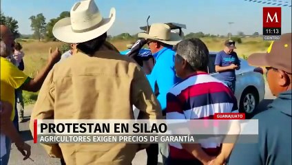 Agricultores mantienen bloqueos en Guanajuato y Guadalajara por precio justo del maíz
