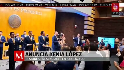 Kenia López anuncia que las próximas sesiones en la Cámara de Diputados serán presenciales