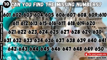 Can you find the missing numbers? (P.12) 🔢
