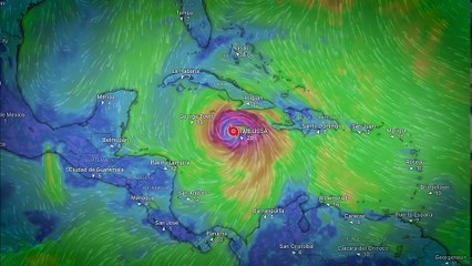 Ojo del HURACÁN MELISSA sobre Jamaica12 PM: Cifras oficiales y alertas para Cuba, Haití y RD