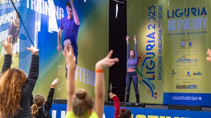 Liguria Active Day, che festa a Recco: fitness, surf, yoga e grandi campioni