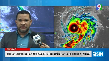 Melissa continúa generando lluvias hasta el fin de semana | Primera Emisión SIN
