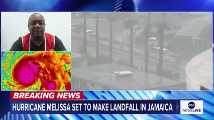 Red Cross  thinking ahead  as Hurricane Melissa nears Jamaica