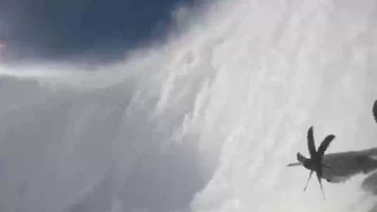 Así se ve el huracán ‘Melissa’ grabado desde su interior