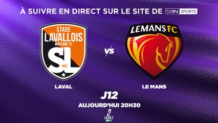 Ligue 2 BKT : Suivez Laval - Le Mans en direct