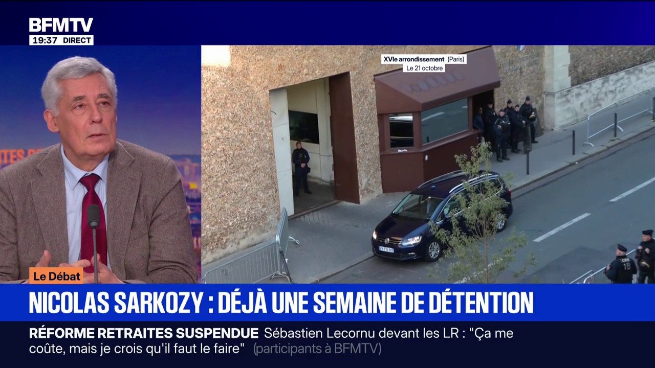 Nicolas Sarkozy en prison: pour Henri Guaino, ancien conseiller de l'ancien président de la République, "il fait face"