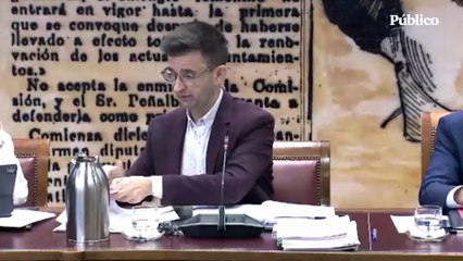 El presidente de RTVE presenta una noticia de 'Público' en el Senado en respuesta a una pregunta