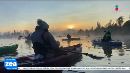 En este Día de Muertos atrévete a recorrer los canales de Xochimilco en kayak