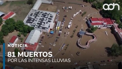 Se eleva a 81 el número de muertos por lluvias en México, 18 personas siguen desaparecidas