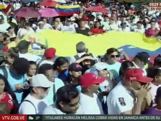 Miranda | Venezolanos marchan en defensa de la soberanía en respuesta a Trinidad y Tobago