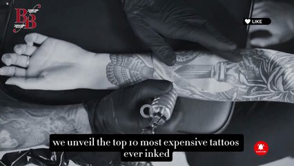 Top 10 Most Expensive Tattoos in the World | Luxury Body Art Worth Millions