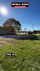 Gas main break at site of Kroger gas station under construction