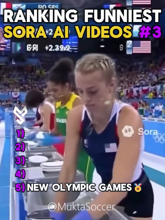 The Dish Washing Olympic Games 🧽😂 #funny #dailymotion #aivideo
