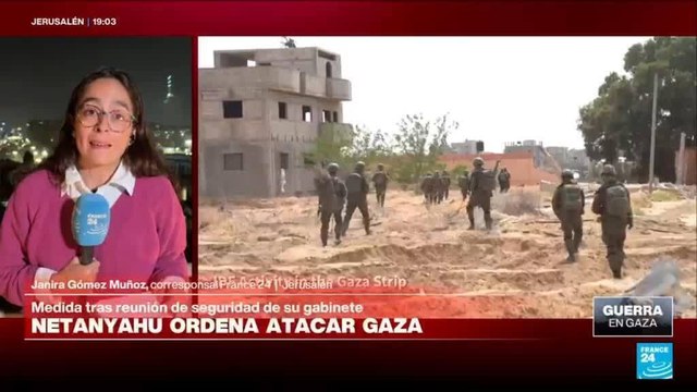 Netanyahu ordena al Ejército israelí lanzar un poderoso ataque sobre Gaza