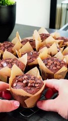 Soft & Fluffy Chocolate Muffins 🧁 | Our Favorite Recipe with Mira 🤍 | Easy Homemade Baking | Cooking with Lera